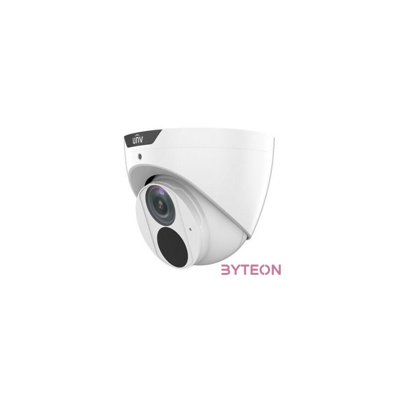 Uniview Prime-I 4MP Lighthunter turret dómkamera, 4mm fix objektívvel, mikrofonnal