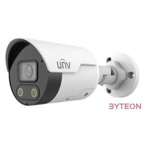 Uniview Prime-I 8MP Tri-Guard csőkamera, 2.8mm fix objektívvel, mikrofonnal és hangszóróval