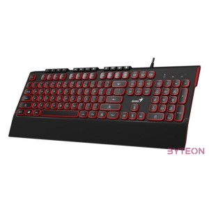 Genius Slimstar 280 Keyboard Black,Red HU