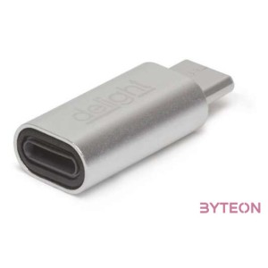 Delight USB Type-C - iPhone Lightning adapter Silver