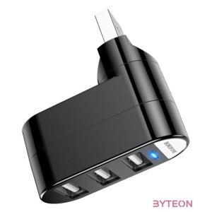 BOROFONE DH3 3-ports Splitter USB-C Hub Black