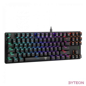 T-Dagger Bora Wired Keyboard Blue Switch Black HU