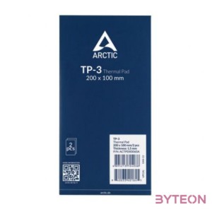 Arctic TP-3 200x100x1,5mm Hővezető lap (2lap,csomag)
