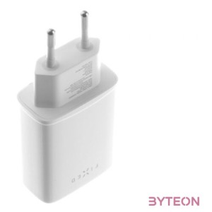 FIXED hálózati töltő USB-C és USB kimenettel, PD, 30W, fehér
