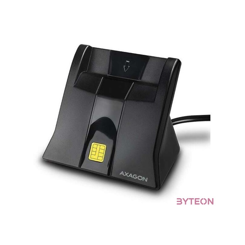 AXAGON CRE-SM4N Smart Card Standreader Black