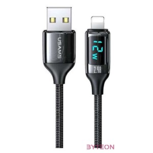 Usams U78 Digital Display Charging  Data Cable 1,2m Black