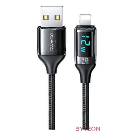 Usams U78 Digital Display Charging  Data Cable 1,2m Black