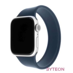 FIXED szilikon szíj Apple Watch 42,44mm, L méret, kék