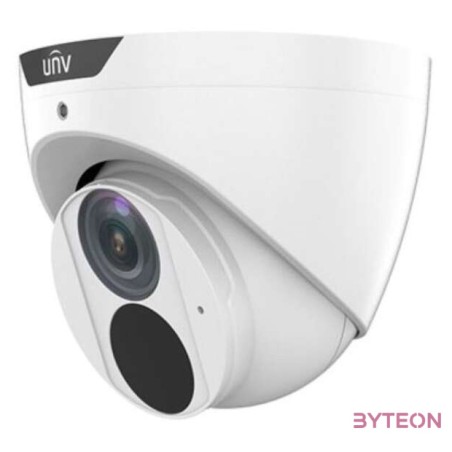 Uniview Prime-I 4MP Lighthunter turret dómkamera, 2.8mm fix objektívvel, mikrofonnal