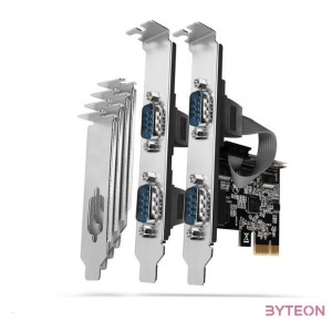 AXAGON PCEA-S4N PCIE Controller 4x Serial