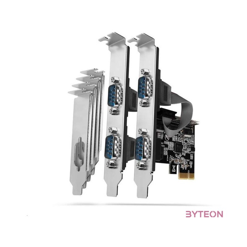 AXAGON PCEA-S4N PCIE Controller 4x Serial