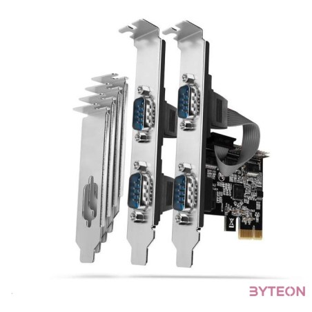 AXAGON PCEA-S4N PCIE Controller 4x Serial