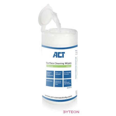 ACT AC9515 Surface Cleaning Wipes