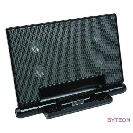 Gembird SPK320i Portable speakers with universal dock for iPhone and iPod Black