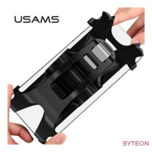 Usams ZJ53ZJ01 Bicycle Silicon Phone Holder Black