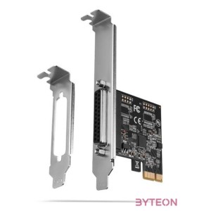 AXAGON PCEA-P1N 1x parallel port adapter w. SP  LP