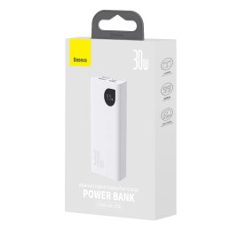 Fast Charge Power Bank Baseus Adaman2 10000mAh 30W White