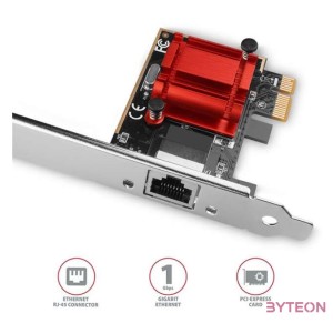 AXAGON PCEE-GIX PCIe Gigabit Ethernet