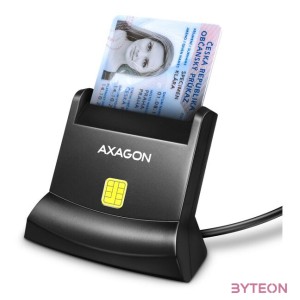 AXAGON CRE-SM4N Smart Card Standreader Black