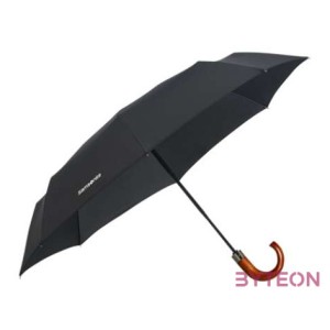 Samsonite Wood Classic S 3 Sect Umbrella Black