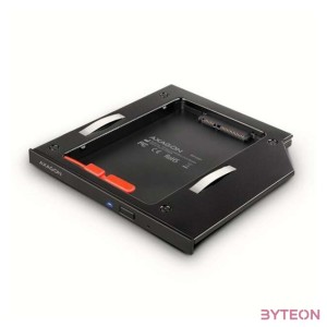 AXAGON RSS-CD09 ODD  2,5 SATA SSD,HDD Caddy 9,5mm Black
