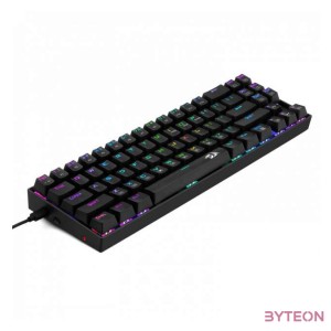 Redragon Deimos, Wired  Wireless Mechanical keyboard, RGB, brown switch Black HU