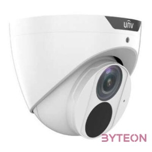 Uniview Prime-I 4MP Lighthunter turret dómkamera, 2.8mm fix objektívvel, mikrofonnal