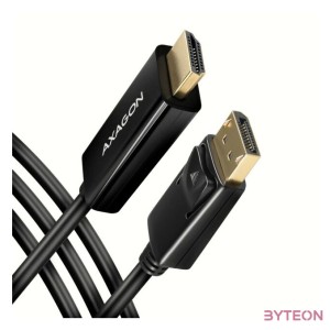 AXAGON RVD-HI14C2 DisplayPort to HDMI active cable 4K30Hz 1,8m Black