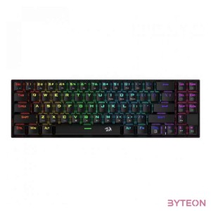 Redragon Deimos, Wired  Wireless Mechanical keyboard, RGB, brown switch Black HU