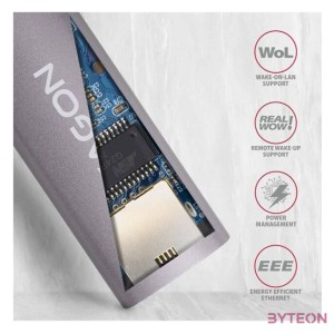 AXAGON ADE-TR USB3.2 SuperSpeed USB Gigabit Ethernet