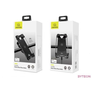 Usams ZJ53ZJ01 Bicycle Silicon Phone Holder Black