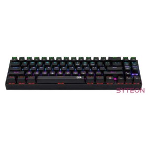 Redragon Deimos, Wired  Wireless Mechanical keyboard, RGB, brown switch Black HU