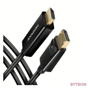 AXAGON RVD-HI14C2 DisplayPort to HDMI active cable 4K30Hz 1,8m Black