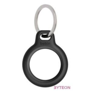 Belkin Secure Holder with Key Ring for AirTag 2-Pack Black
