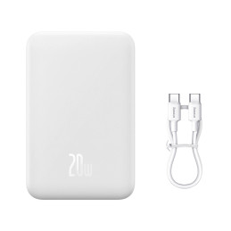 Powerbank Baseus Magnetic Mini 20000mAh 20W (white)