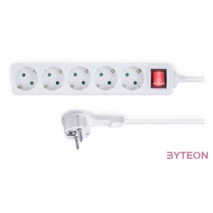 ACT Hálózati Elosztó Kapcsolóval 5DIN 1,5m White