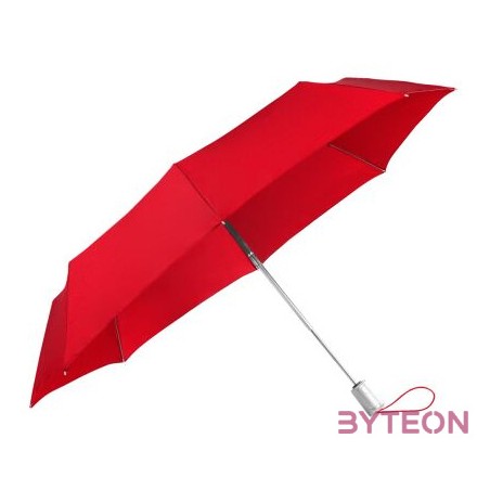Samsonite Alu Drop S Safe 3 Sect. Umbrella Tomato Red