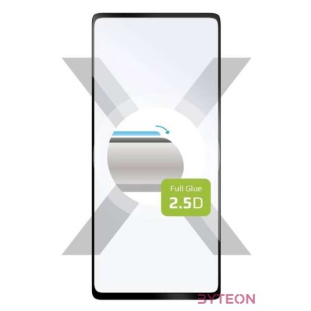 FIXED teljes kijelzős üvegfólia Samsung Galaxy S20 FE,FE 5G telefonokhoz, fekete