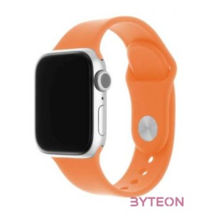 FIXED Szilikon Strap Set Apple Watch 42,44,45 mm, orange
