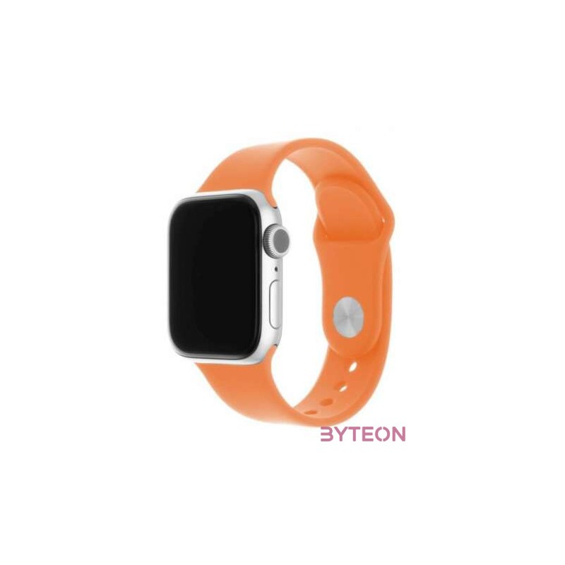 FIXED Szilikon Strap Set Apple Watch 42,44,45 mm, orange