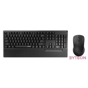 Rapoo X1960 Wireless Keyboard  Mouse Black HU