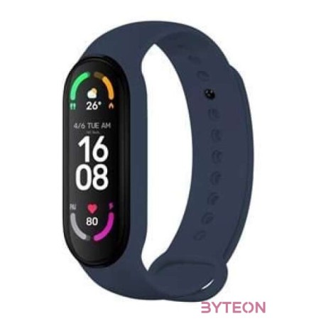FIXED Silicone Strap for Xiaomi Band 7, Mi Band 6, Mi Band 5 Blue