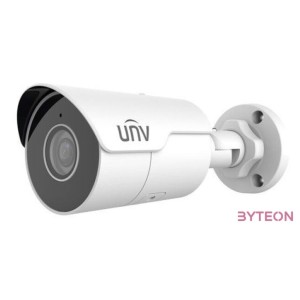 Uniview Easystar 8MP mini csőkamera, 4mm fix objektívvel, mikrofonnal