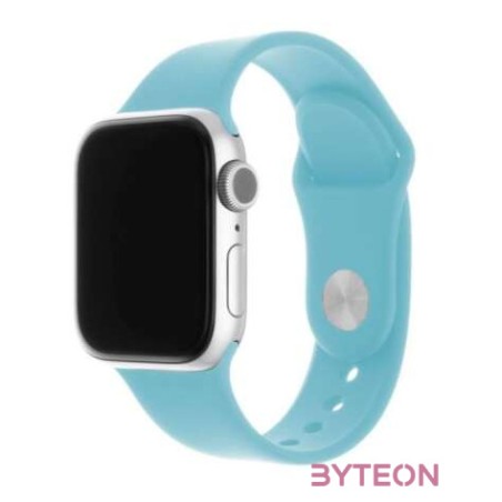 FIXED Szilikon Strap Set Apple Watch 42,44,45 mm, turquoise