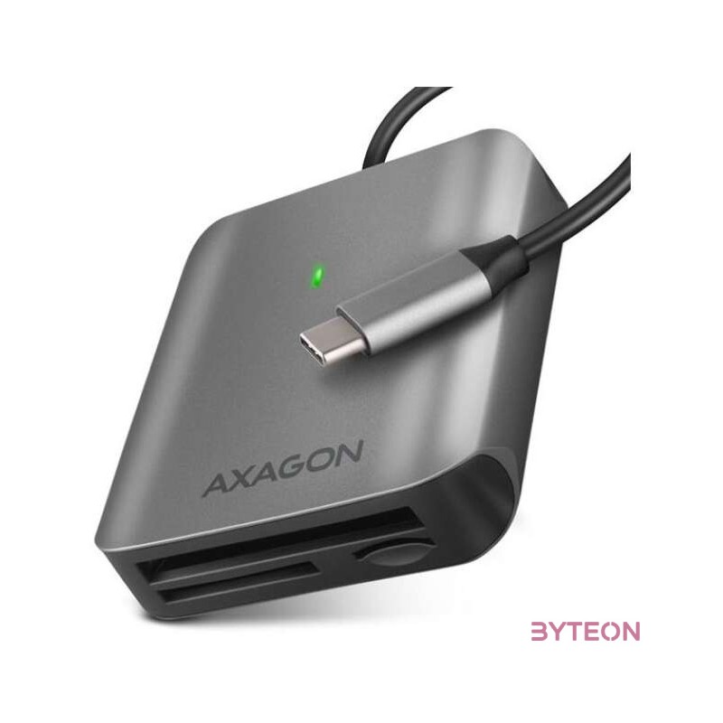 AXAGON CRE-S3C SUPERSPEED USB-C UHS-II Card Reader Black