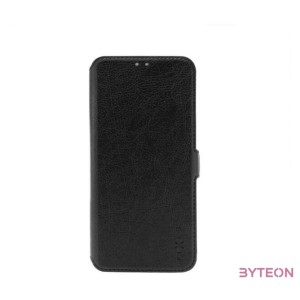 FIXED Thin book case Topic for Oppo A52, black