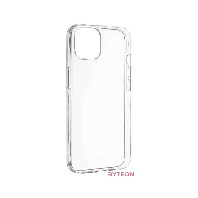 FIXED Slim AntiUV szilikon tok Apple iPhone 13 telefonhoz, átlátszó