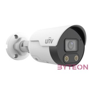Uniview Prime-I 8MP Tri-Guard csőkamera, 4mm fix objektívvel, mikrofonnal és hangszóróval