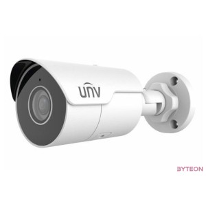 Uniview Easystar 8MP mini csőkamera, 4mm fix objektívvel, mikrofonnal