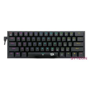 Redragon Anivia, wired mechanical keyboard,RGB, brown switch Black HU